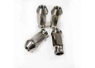 China Open End Coneseat Titanium Nuts And Bolts Wheel Lug Nut For Racing Parts supplier