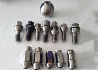 China GR2 GR5 Titanium Racing Lug Nuts Wheel Bolt Sleeve Nut For Bike / Industry supplier