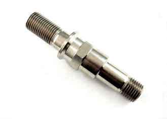 China Gr5 Titanium Lug Bolts Wheel Nut Double End Thread Rod Bolt Stud DIN Standard supplier