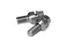 China CNC Turning Titanium MTB Bolts BMX / MTB Motorcycle Conical Seat Hex Lug Bolt factory