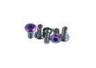 China Colored Titanium MTB Bolts Hexagon Head Bolts Cnc Turning Anti Corrosion factory