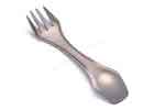 China Essential Titanium Camping Parts 3 In 1 Titanium Fork Spoon Knife Outdoor Flatware factory