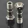 China Anti Corrosion Titanium Motorcycle Parts GR5 Oil Banjo Bolts M10 X 1.25 X 21 factory