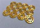 China Gr5 Hollow Titanium Gasket Washer Exhaust Washer Gold Color M6 O Ring factory