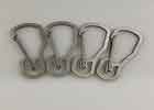 China EDC Rainbow Color Titanium Carabiner Durable Key Ring Hook For Camping factory