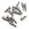 China M3 Custom Titanium Race Parts Alloy Ball Round Head Of Bolts For RC Kart factory