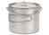 Durable Titanium Camping Parts Pure Titanium Cooking Pot 2 In 1 Design 1100ml 900ml supplier