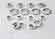 PVD CNC Titanium Parts Ti Retainers Set For Racing Enginee Input / Output Valve supplier