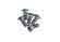 Colored Titanium MTB Bolts Hexagon Head Bolts Cnc Turning Anti Corrosion supplier