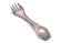 Essential Titanium Camping Parts 3 In 1 Titanium Fork Spoon Knife Outdoor Flatware supplier