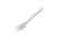 Ultralight Titanium Camping Parts Two Piece Titanium Fork And Spoon 1.6mm Thickness supplier