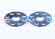 Gr5 Hollow Titanium Gasket Washer Exhaust Washer Gold Color M6 O Ring supplier