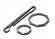 Lightweight Outdoor Camping Carabiner Titanium Octogonal Ring 7cm X 0.8cm X 0.4cm supplier