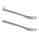 Silver Color Titanium Camping Parts Titanium Outdoor Cookware Fruit Fork With Handle supplier