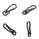 EDC Outdoor Titanium Camping Parts Colorful Hook Carabiner With Good Strength supplier