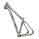 Road Bicycle Titanium Bike Components Extremely Light OEM Natural Gross Color supplier