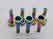 Light Weight Colorful Gr.5 Titanium Alloy Lug Bolts For Racing Car Bolt Taper Head Bolt M14 X 1.5 supplier