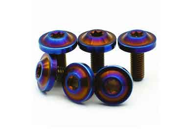 DIY Titanium Nuts And Bolts Screw Torx Head Titanium Fastener Anti Corrosion